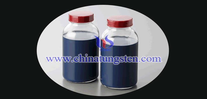 CsxWO3 powder applied for thermal insulation dispersion liquid picture