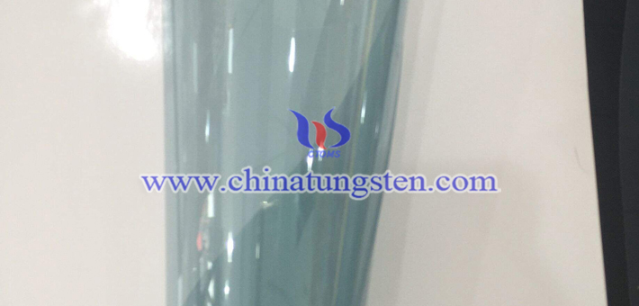 nano CsxWO3 powder applied for heat insulating window glass picture