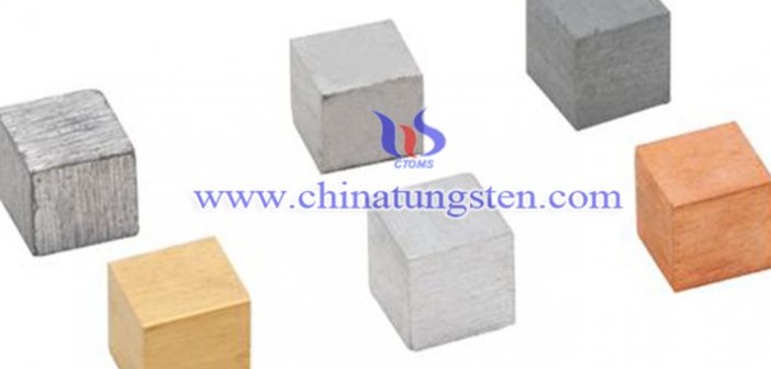 tungsten alloy cube picture