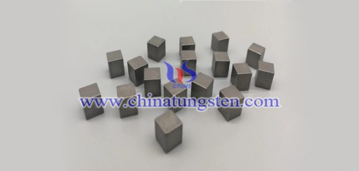 97W-2.1Ni-0.9Fe tungsten alloy brick picture