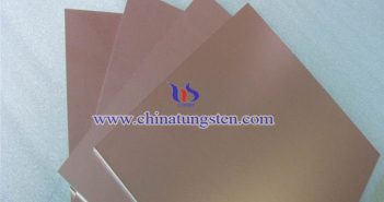 W50 tungsten copper plate picture