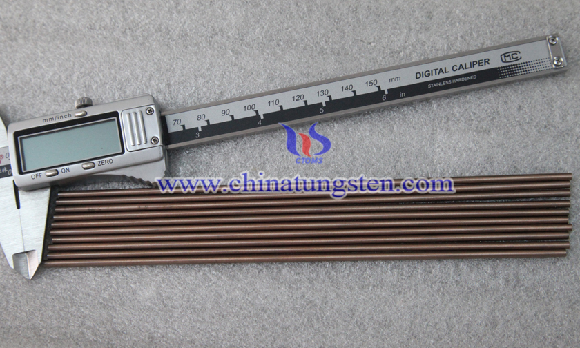 ?5x200mm tungsten copper rod picture