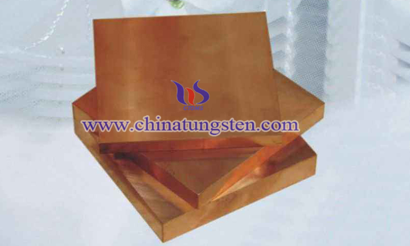 W85 Tungsten Copper Plate Picture