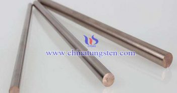 W55 tungsten copper rod picture