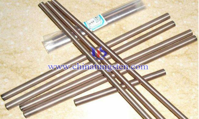 W65 tungsten copper rod picture