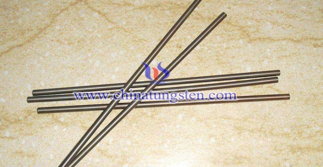 W75 tungsten copper rod picture