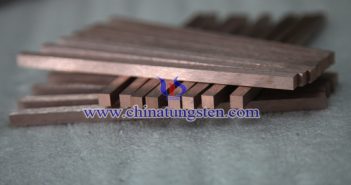 Tungsten Copper Bar Picture