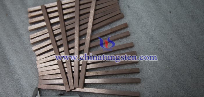 Tungsten Copper Bar Picture