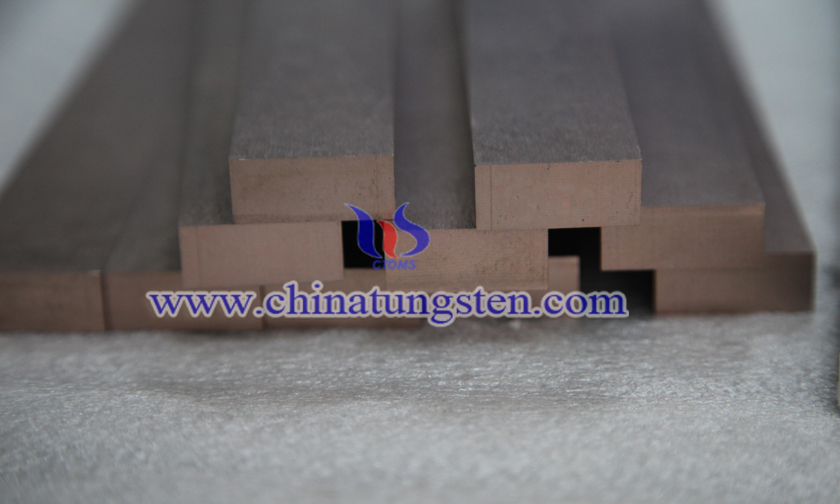 Tungsten Copper Bar Picture