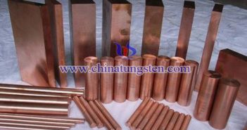 tungsten copper blank plate picture