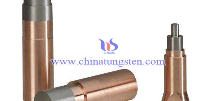 Tungsten Copper Handle Electrode Picture