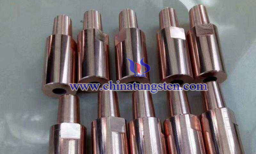 Tungsten Copper Nut Electrode Cap Picture