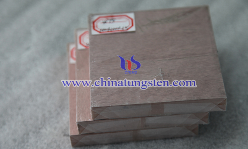 Tungsten Copper Block Picture