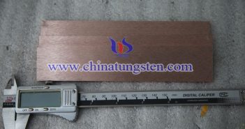 tungsten copper polished plate picture