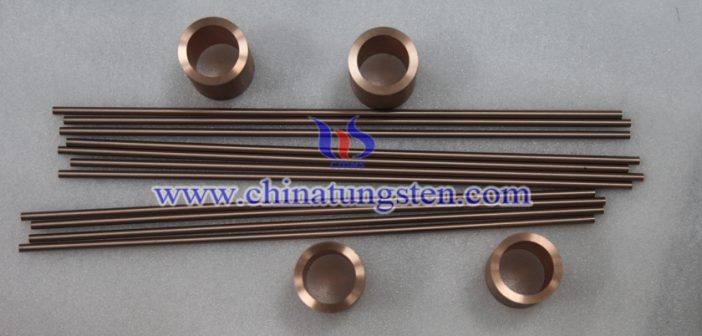 tungsten copper rod picture