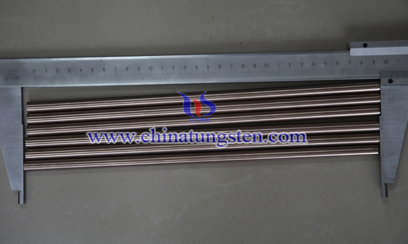 tungsten copper rod picture