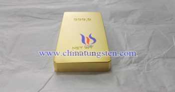 tungsten gold bar picture