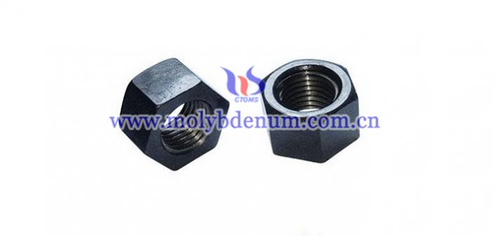 TZM titanium zirconium molybdenum nut image