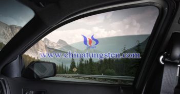 cesium tungsten bronze applied for car thermal insulating glass coating picture