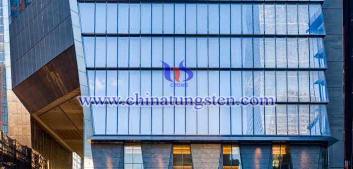 cesium tungsten bronze applied for glass curtain wall heat insulation coating picture