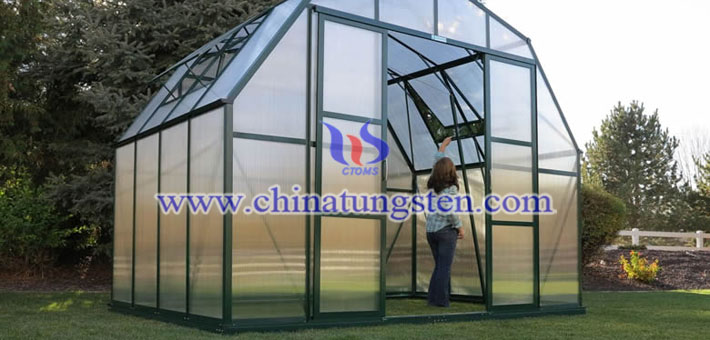 cesium tungsten bronze applied for greenhouse heat insulation coating picture