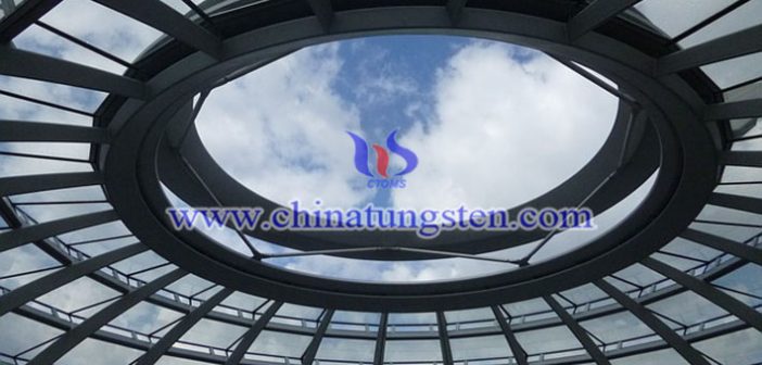 cesium tungsten bronze applied for window thermal-insulation film picture