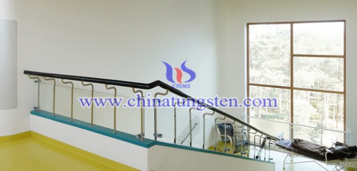 cesium tungsten bronze powder applied for coating glass picture