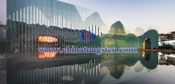 nano tungsten trioxide applied for exhibition hall thermal insulating film picture