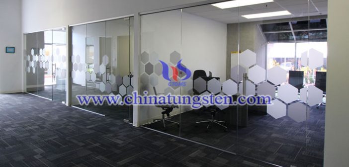 nano tungsten trioxide applied for office thermal insulating film picture