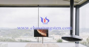 tungsten trioxide applied for French window thermal insulating glass coating picture