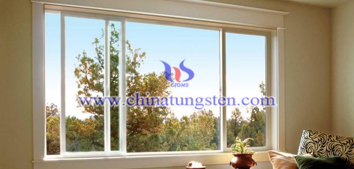 Cs0.33WO3 applied for thermal insulating glass coating picture