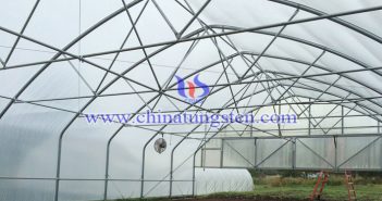 cesium tungstate applied for greenhouse heat insulation coating picture