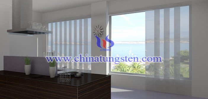 cesium tungstate applied for smart window glass picture