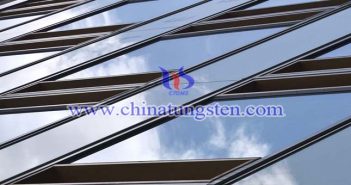 cesium tungsten oxide applied for energy-saving glass picture