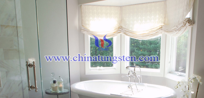 nano tungsten trioxide applied for bathroom thermal insulating glass coating picture