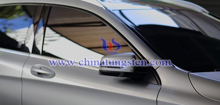 Cs0.32WO3 applied for car thermal insulating glass coating picture