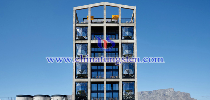 Cs0.32WO3 applied for heat insulation window glass picture