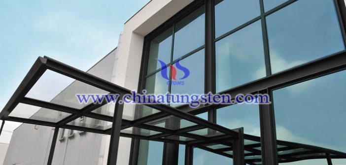 Cs0.32WO3 applied for transparent heat insulating glass picture