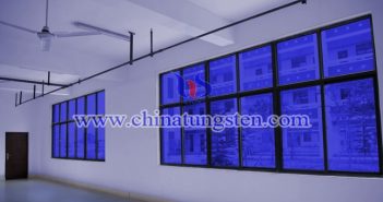 WO3 applied for all solid-state electrochromic smart window picture