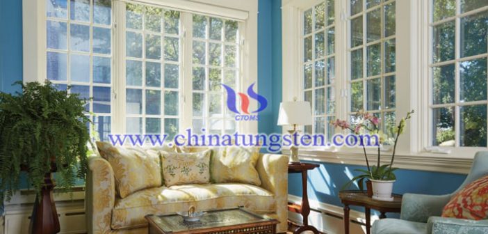 Cs0.32WO3 applied for window heat insulation film picture