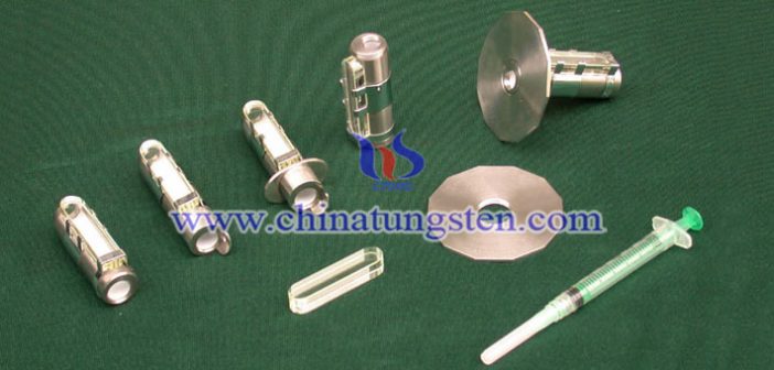 medical radiation protection material: tungsten alloy shield picture