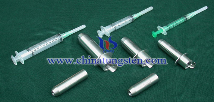 medical radiation shielding material: tungsten alloy shield image