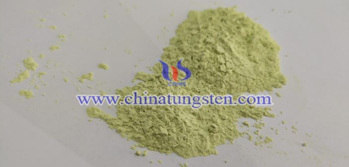 nano tungsten oxide applied for glass heat insulation coating image