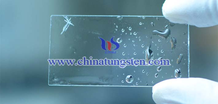 tungsten oxide nanowires applied for heat insulation coating picture