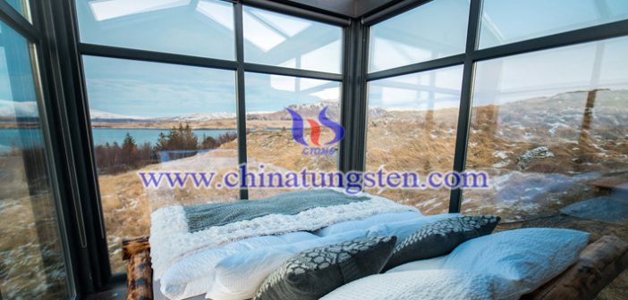 new energy-saving building material: WO3 electrochromic glass picture