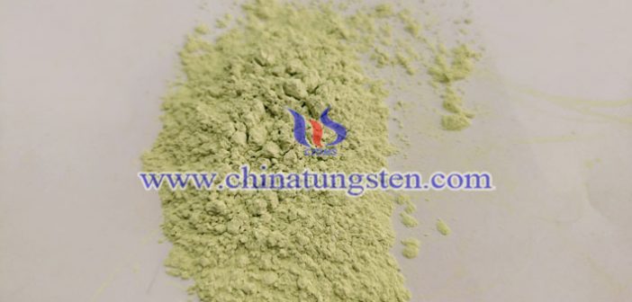 preparation of WO3 nanopowder picture