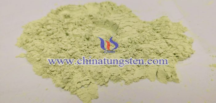 preparation of defective tungsten oxide nanopowder picture