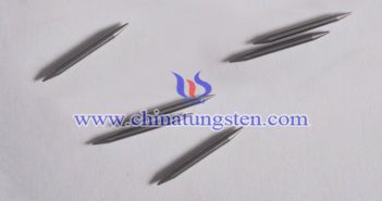 tungsten needle with two tips picture