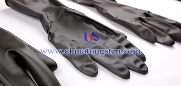 tungsten rubber glove picture