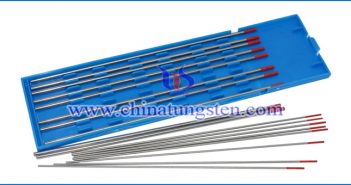 WT20 thoriated tungsten electrode image